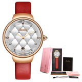 SUNKTA Women Watch Luxury Crystal Watch