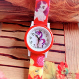 fashion cool horse cartoon watch