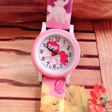 fashion cool horse cartoon watch