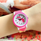 fashion cool horse cartoon watch