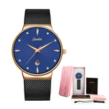 2019 SUNKTA Fashion Quartz Watch Women Watches
